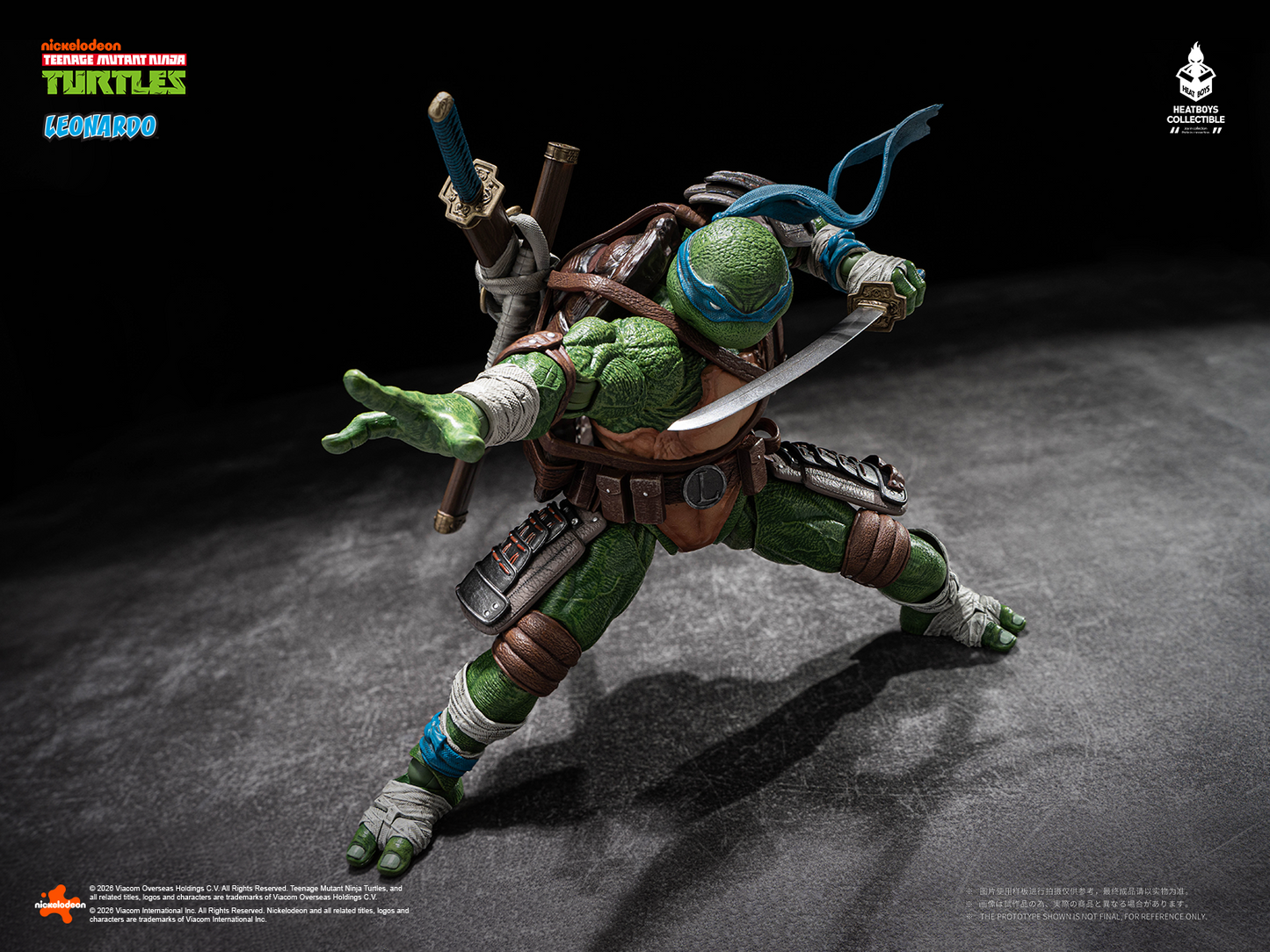 LEONARDO TMNT HEATBOYS DELUXE VERSION