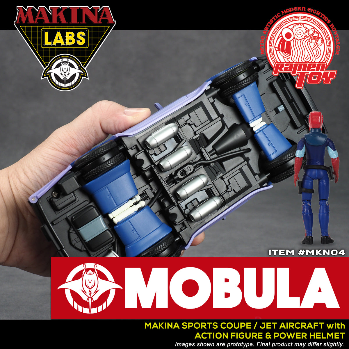 MOBULA MAKINA (M.A.S.K) RAMEN TOYS