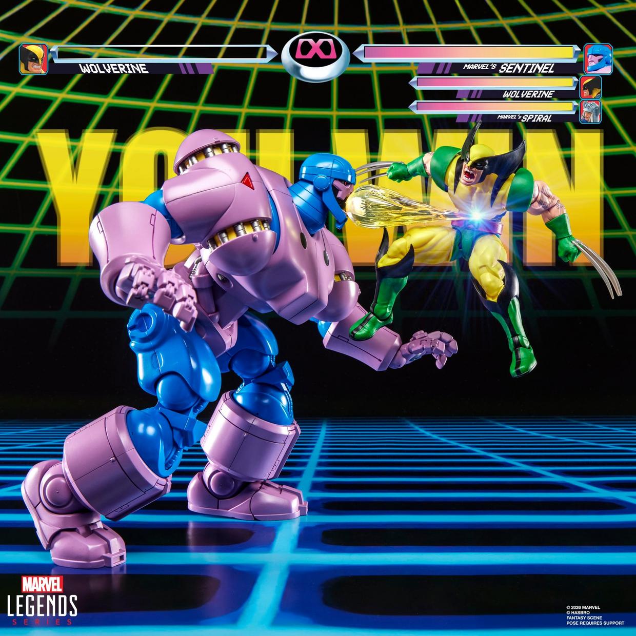 SENTINEL MARVEL VS CAPCOM GAMERVERSE MARVEL LEGENDS HASBRO
