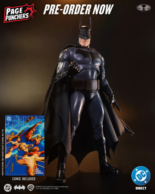 BATMAN JUSTICE PAGE PUNCHERS MCFARLANE