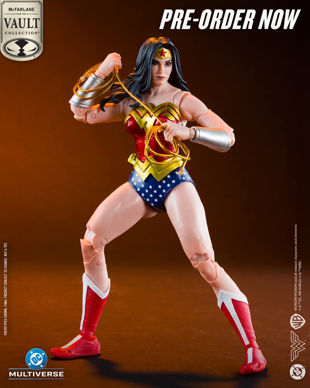 WONDER WOMAN DC MULTIVERSE MCFARLANE VAULT COLLECTION