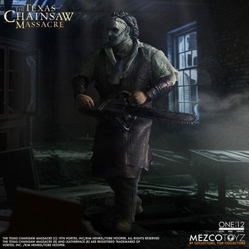 LEATHERFACE THE TEXAS CHAINSAW MASSACRE (2003) MEZCO ONE:12