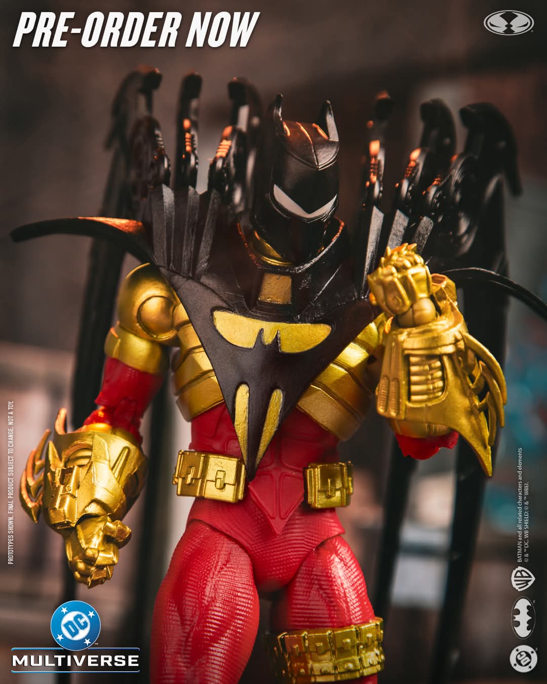 AZRAEL BATMAN KNIGHTQUEST DC MULTIVERSE MCFARLANE