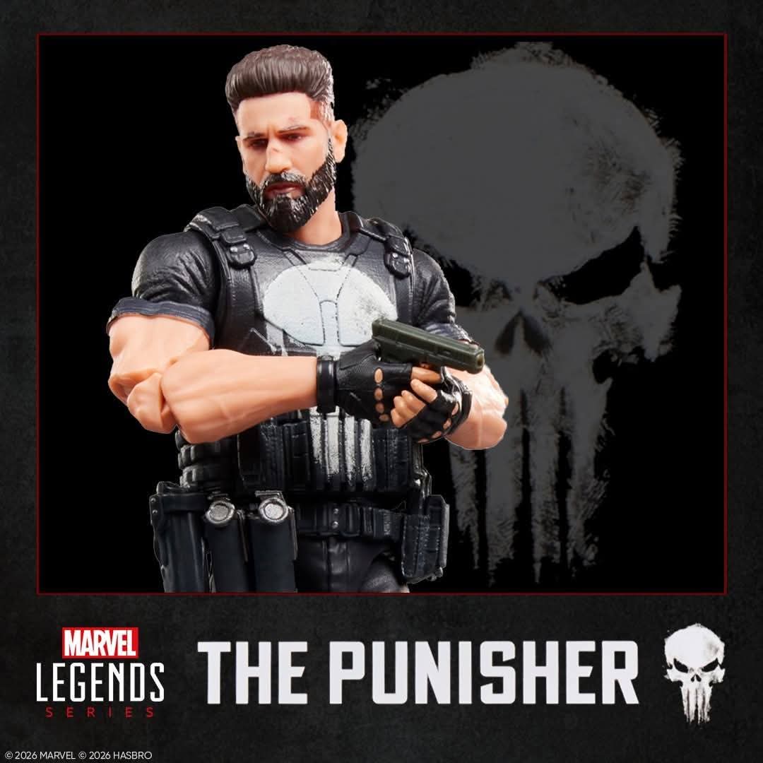 THE PUNISHER MARVEL LEGENDS HASBRO
