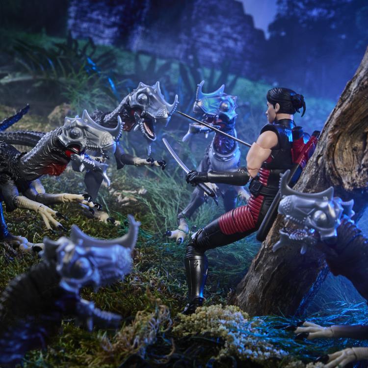 PROFESSOR ROTTCLAW Y DEINONYCHUS G.I.JOE CLASSIFIED HASBRO