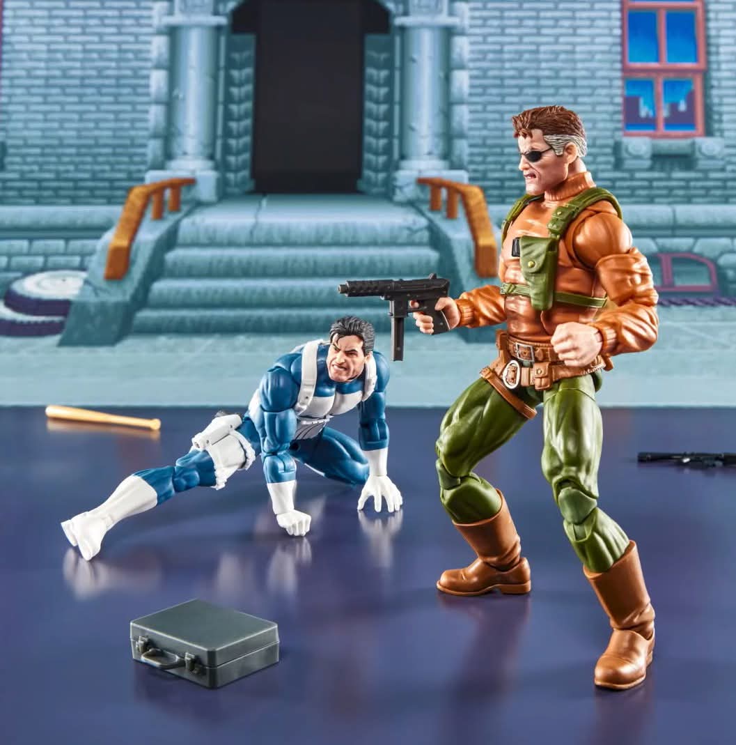 PUNISHER Y NICK FURY "THE PUNISHER" GAMERVERSE MARVEL LEGENDS HASBRO