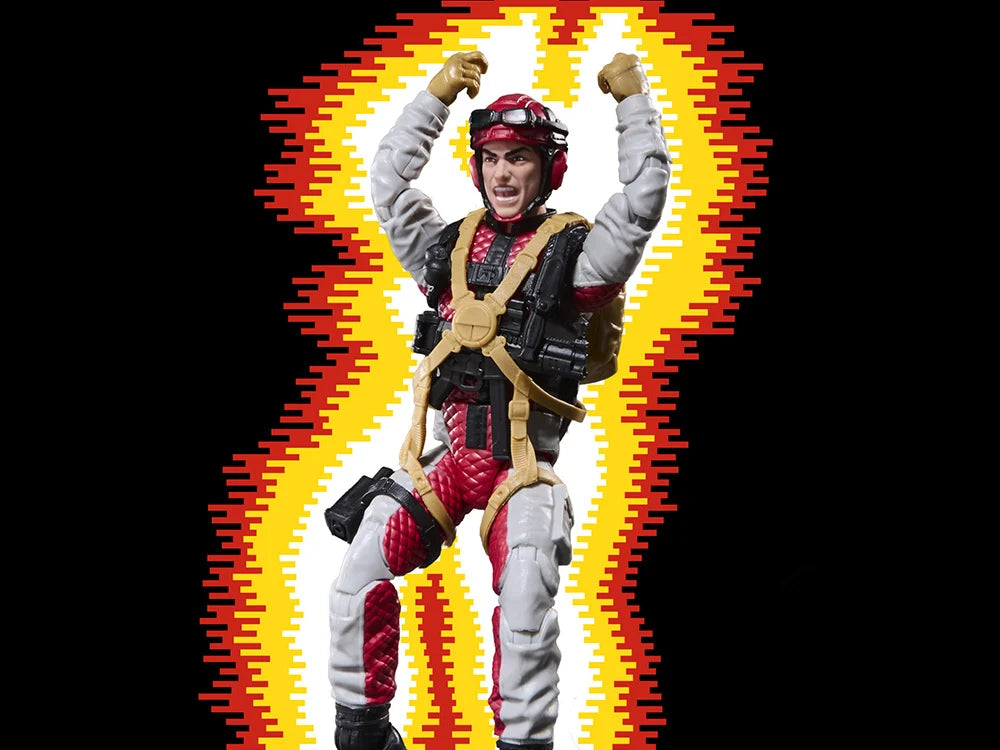 DAVID CRAZYLEGS THOMAS G.I.JOE CLASSIFIED RETRO CARD HASBRO