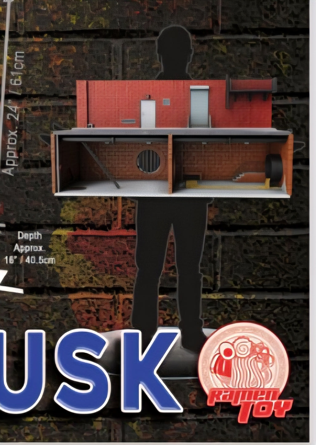 SUPER M.U.S.K SET DIORAMA RAMEN TOYS