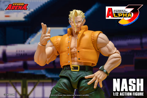 CHARLIE NASH STREET FIGHTER ALPHA STORM ARENA