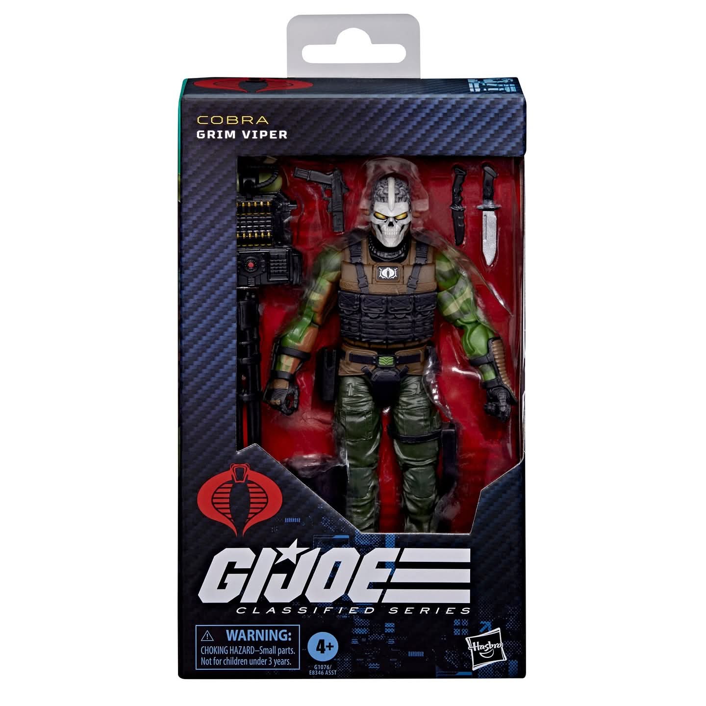 GRIM VIPER G.I.JOE CLASSIFIED HASBRO