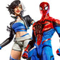 SPIDERMAN Y LUNA SNOW MARVEL RIVALS MARVEL LEGENDS HASBRO
