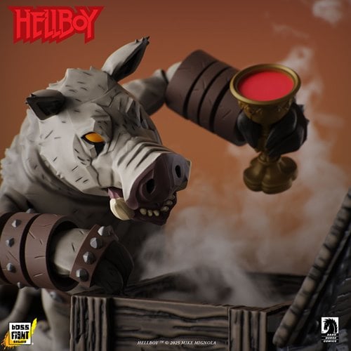 GRUAGACH THE WILD HUNT HELLBOY BOSS FIGHT STUDIO 1/12