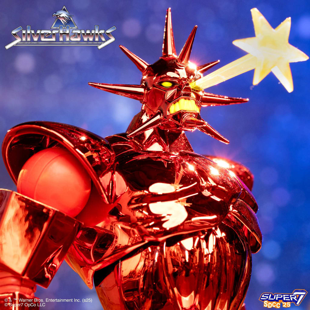 MOUSTRON (MON*STAR) (METALLIC VAC METAL) SILVERHAWKS SUPER7