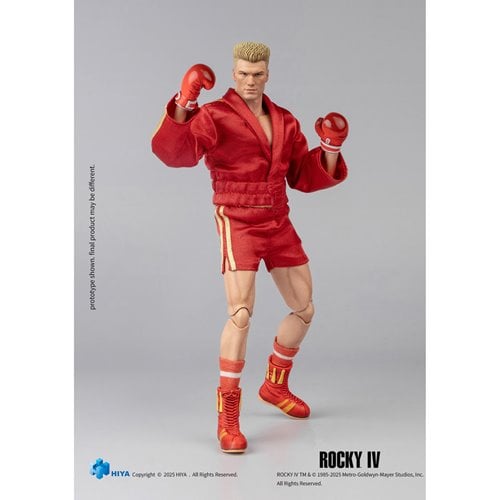 IVAN DRAGO ROCKY IV HIYA TOYS EXQUISITE SUPER SERIES