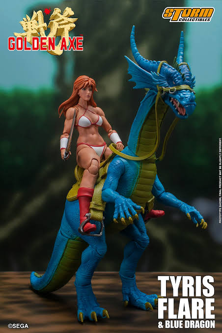 TYRIS FLARE GOLDEN AXE STORM COLLECTIBLES