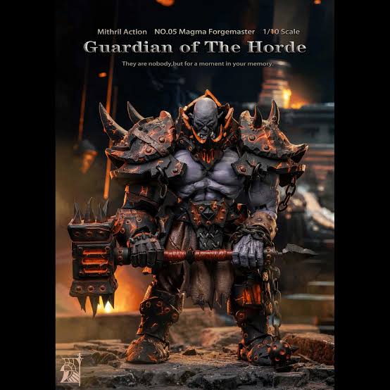 MAGMA FORGEMASTER GUARDIAN OF THE HORDE MITRHIL ACTION