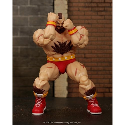 ZANGIEF DELUXE STREET FIGHTER JADA TOYS