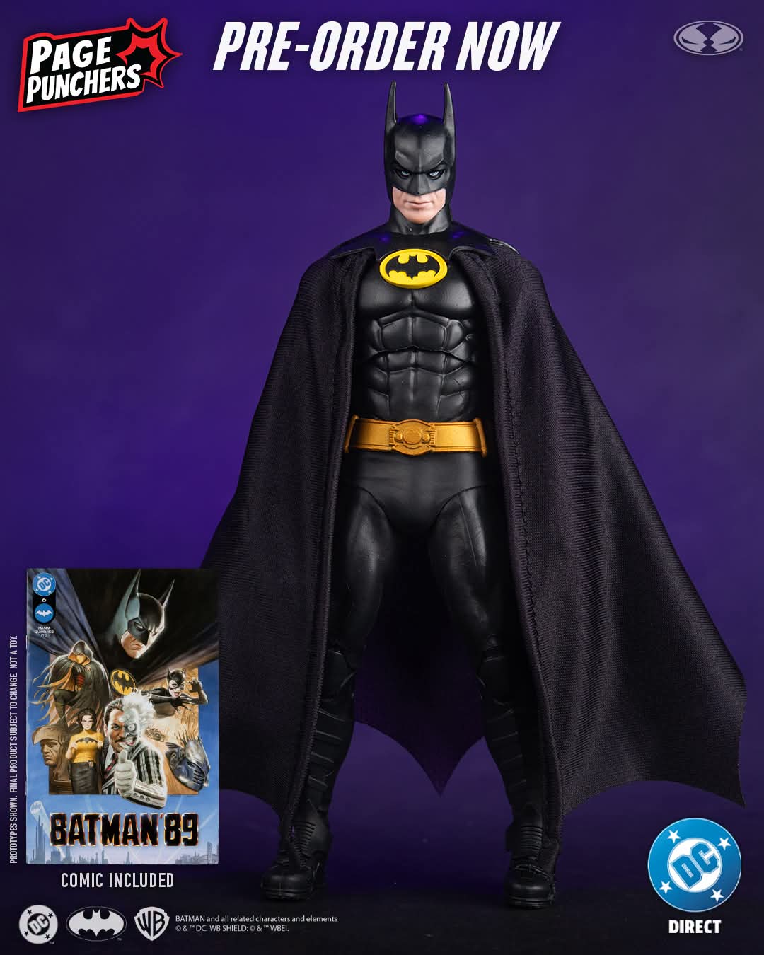 BATMAN 89 PAGE PUNCHERS DC MULTIVERSE MCFARLANE