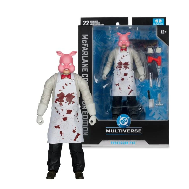 PROFESSOR PIG DC MULTIVERSE COLLECTOR EDITION PLATINUM MCFARLANE