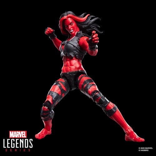 RED SHE HULK MARVEL LEGENDS HASBRO