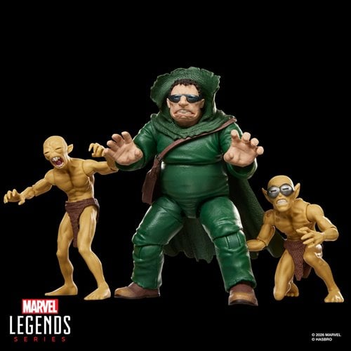 MOLE MAN Y MOLOIDS FANTASTIC FOUR MARVEL LEGENDS HASBRO