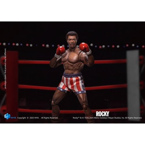 APOLLO CREED ROCKY I HIYA TOYS EXQUISITE SUPER SERIES