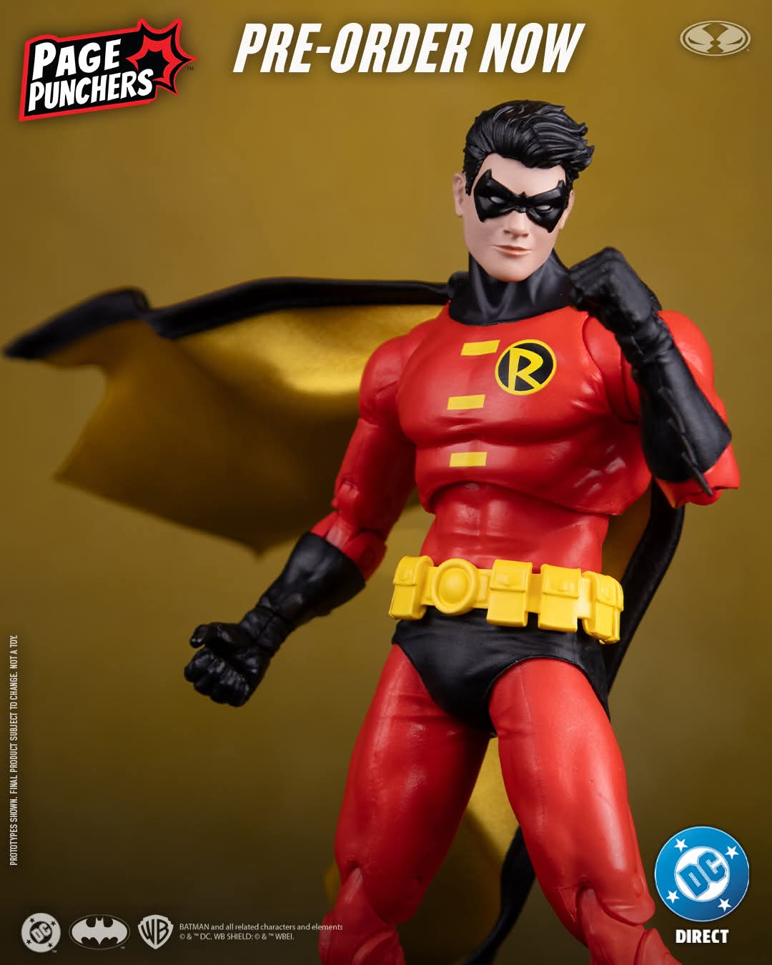 ROBIN TEEN TITANS DC MULTIVERSE MCFARLANE PAGE PUNCHERS