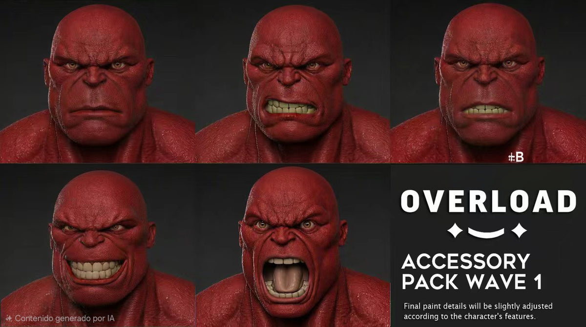 RED SKIN PACK HEADSCULPT Y CABELLO