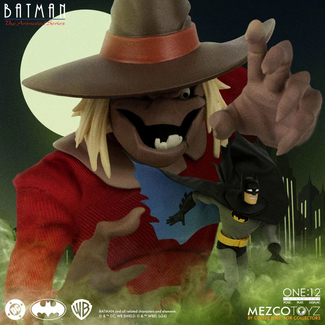SCARECROW BATMAN THE ANIMATED SERIES MEZCO ONE:12