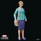 TIA MAY SPIDERMAN THE ANIMATED SERIES RETROCARD MARVEL LEGENDS HASBRO