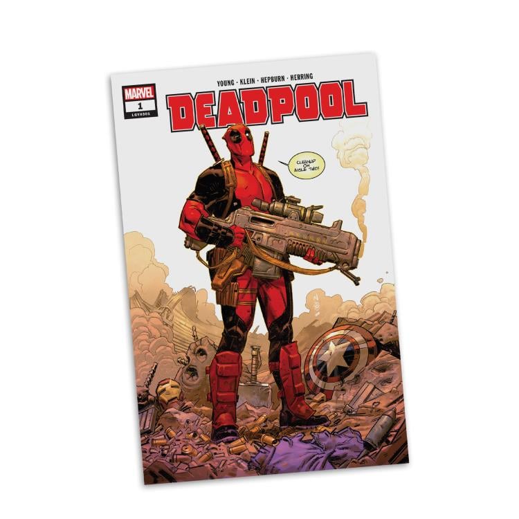 DEADPOOL POSED FIGURE MARVEL MCFARLANE 1/6