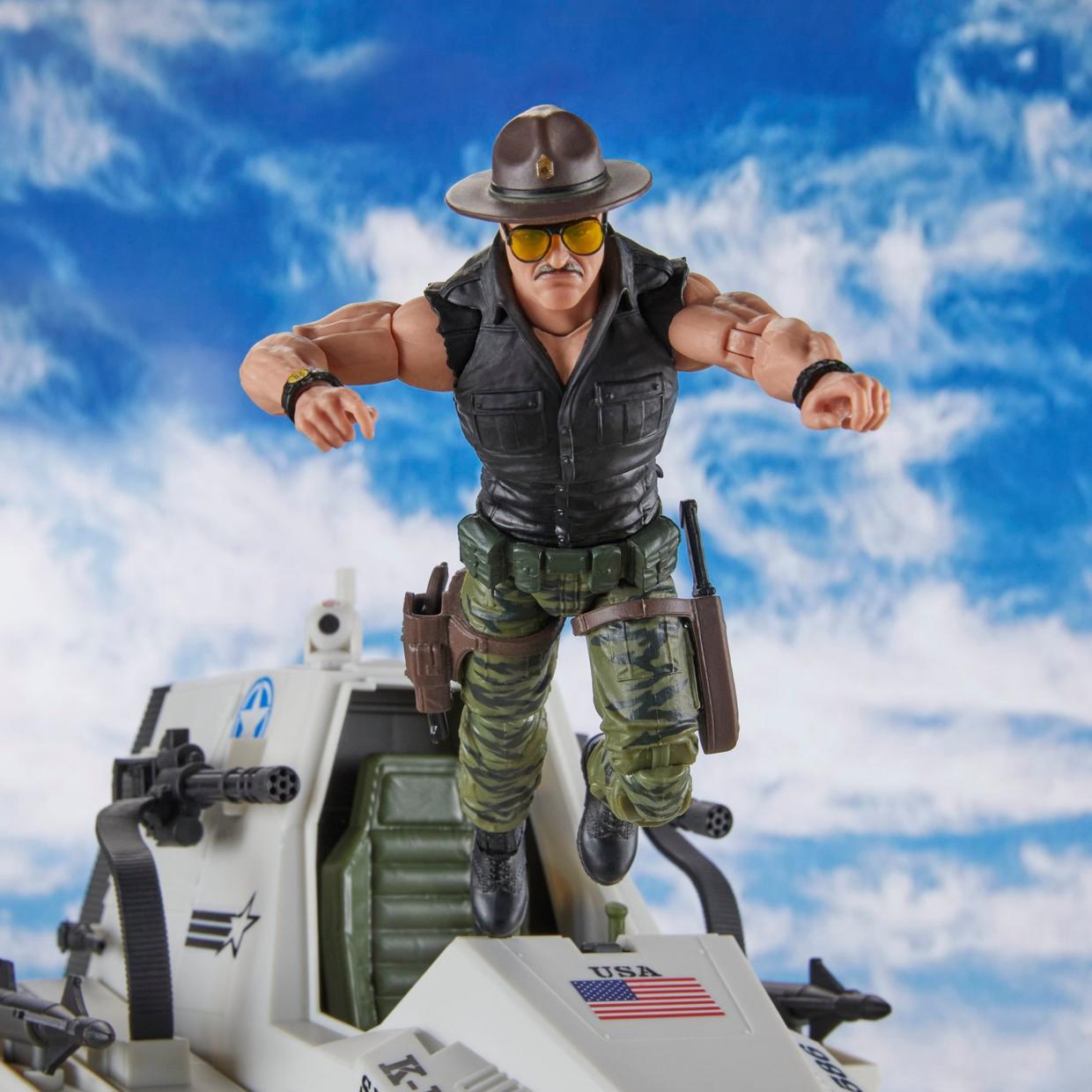 SGT SLAUGHTER Y THE TRIPLE T G.I.JOE CLASSIFIED SERIES HASBRO PULSE