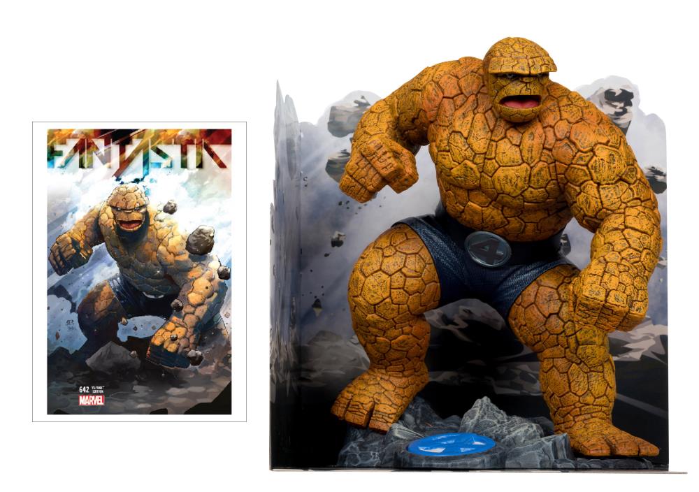 THE THING MARVEL MCFARLANE POSED FIGURE 1/10