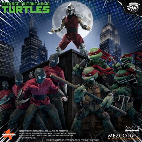 TEENAGE MUTANT NINJA TURTLES DELUXE ONE:12 MEZCO