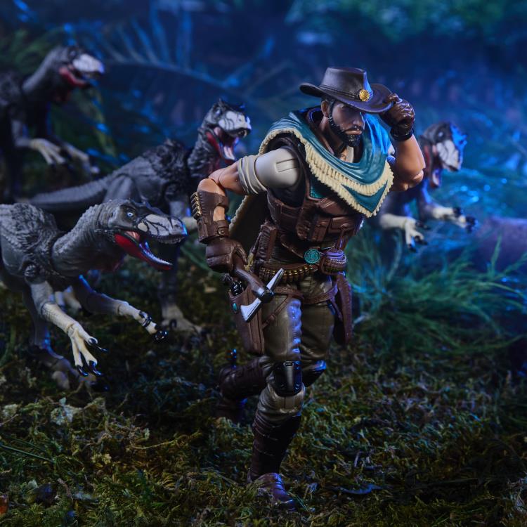 PROFESSOR ROTTCLAW Y DEINONYCHUS G.I.JOE CLASSIFIED HASBRO