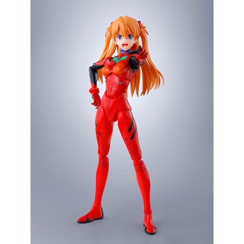 ASUKA SHIKINAMI LANGLEY EVANGELION S.H.FIGUARTS BANDAI