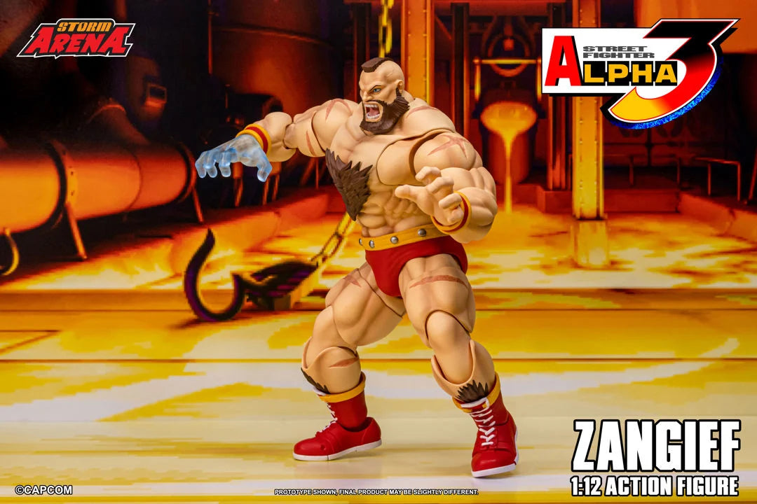 ZANGIEF STREET FIGHTER ALPHA STORM COLLECTIBLES ARENA