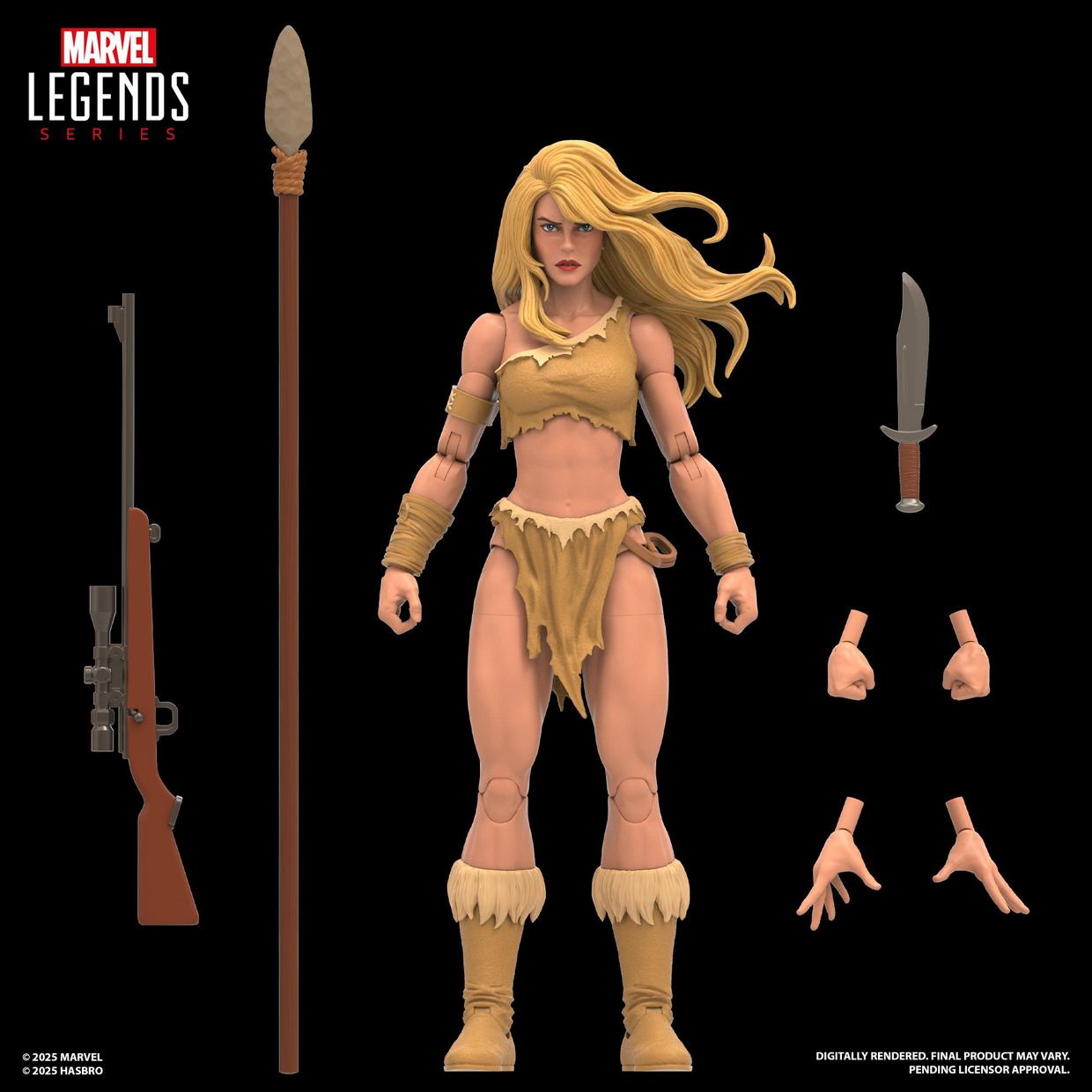 SNAP SAVAGE LAND 3PACK  ROGUE, SAURON Y SHANNA EXCLUSIVO MARVEL LEGENDS HASBRO