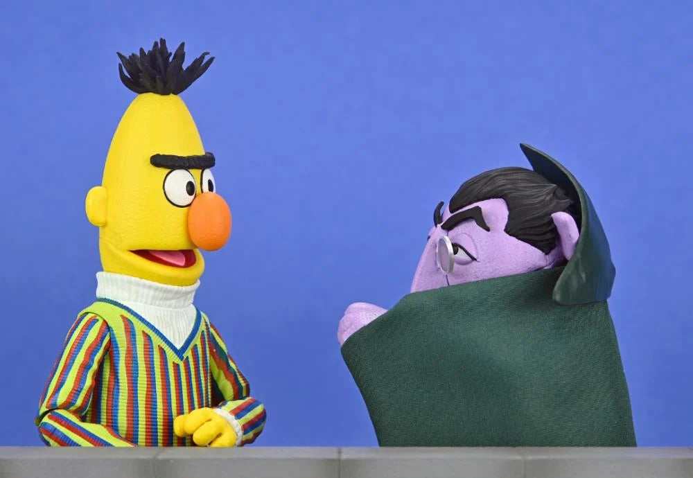 COUNT VON COUNT (CONDE CONTAR) PLAZA SESAMO NECA