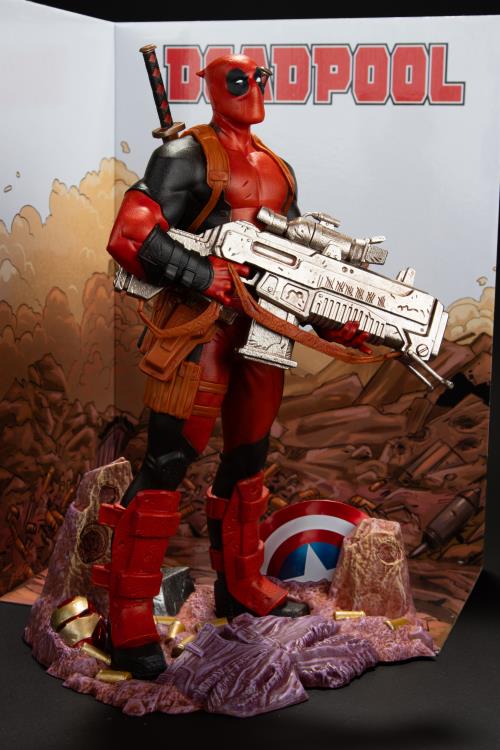 DEADPOOL POSED FIGURE MARVEL MCFARLANE 1/6