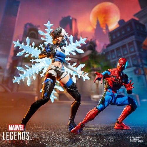 SPIDERMAN Y LUNA SNOW MARVEL RIVALS MARVEL LEGENDS HASBRO