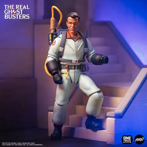 WINSTON ZEDDEMORE THE REAL GHOSTBUSTERS MONDO 1:12
