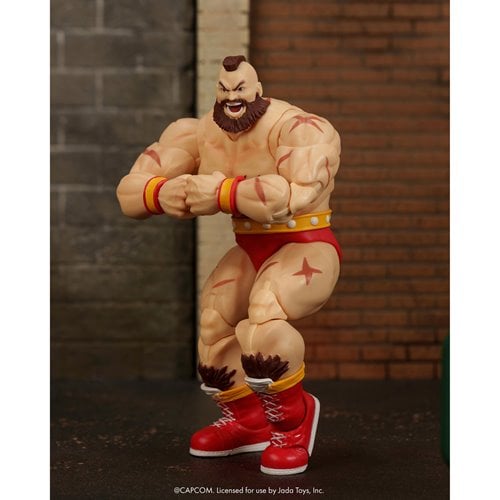 ZANGIEF DELUXE STREET FIGHTER JADA TOYS