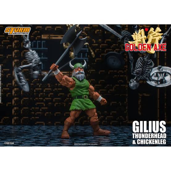 GILIUS THUNDERHEAD GOLDEN AXE STORM COLLECTIBLES