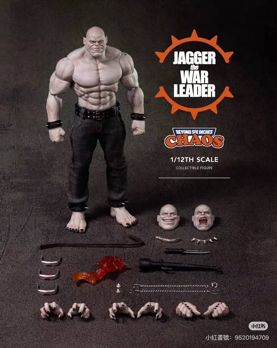 JAGGER THE WAR LEADER (LIDER MUTANTE) CHAOS 1:12