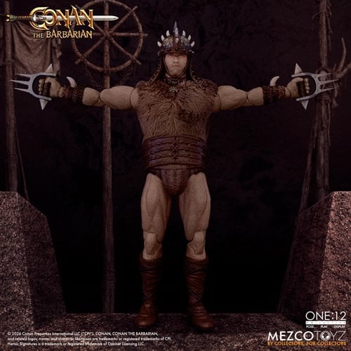 CONAN THE BARBARIAN (1982) PIT FIGHTER EDITION MEZCO ONE:12