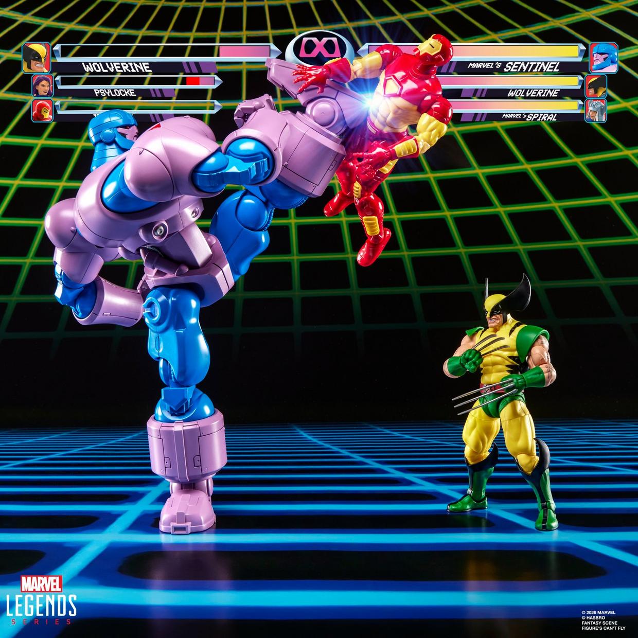 SENTINEL MARVEL VS CAPCOM GAMERVERSE MARVEL LEGENDS HASBRO
