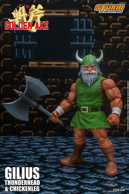 GILIUS THUNDERHEAD GOLDEN AXE STORM COLLECTIBLES