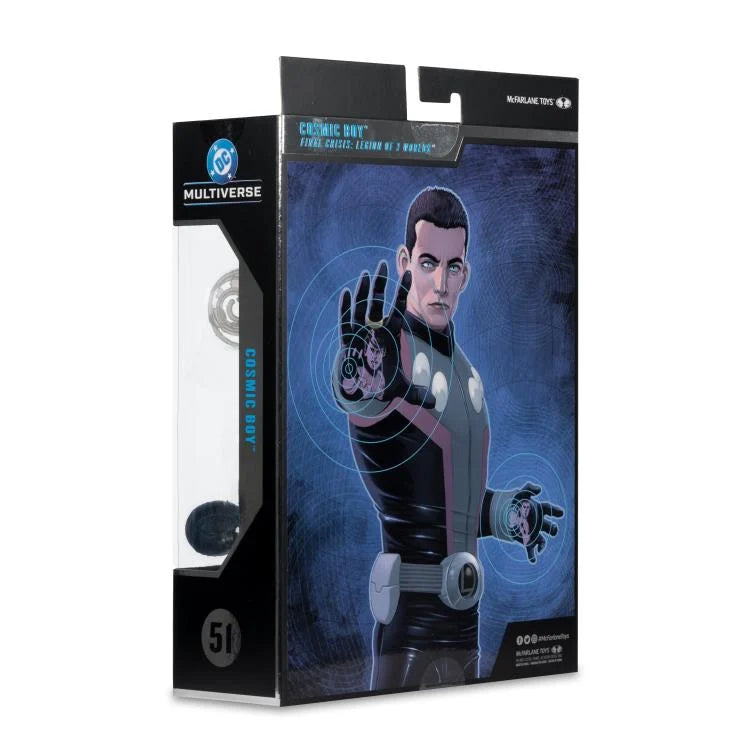 COSMIC BOY DC MULTIVERSE COLLECTOR EDITION PLATINUM MCFARLANE