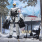 ARCTIC ASSAULT H.I.S.S. (HIGH SPEED SENTRY) AND DRIVER G.I.JOE CLASSIFIED HASBRO PULSE